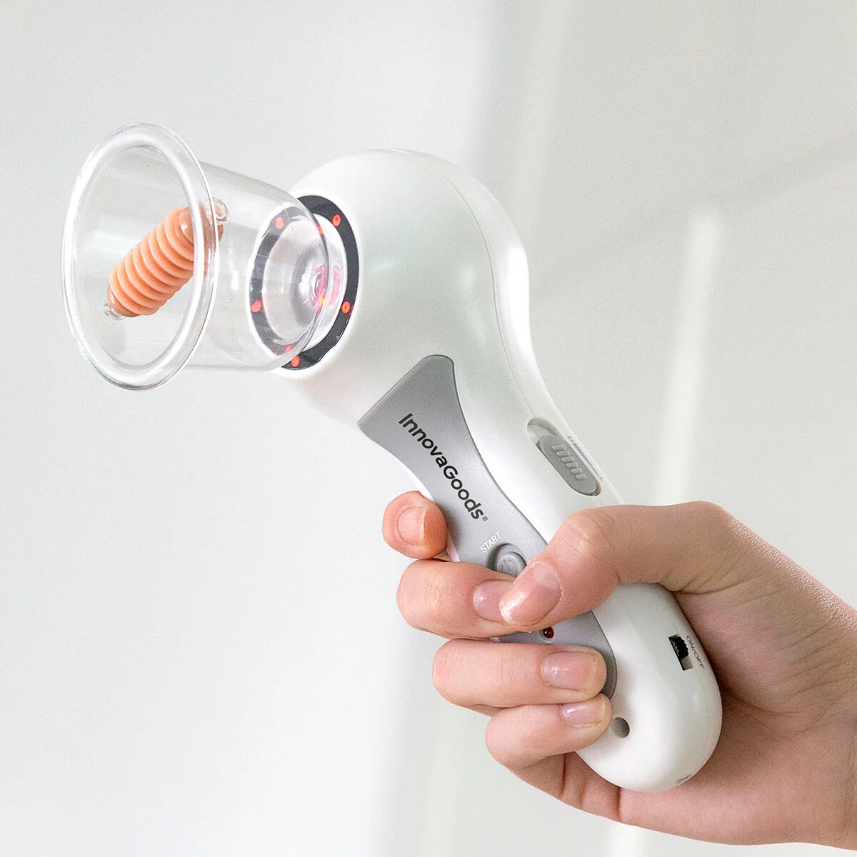 Portable Body Massage Vacuum Suction Cup(White)